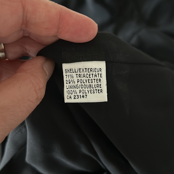 Talbots Dress- Black - Picture 4 of 6